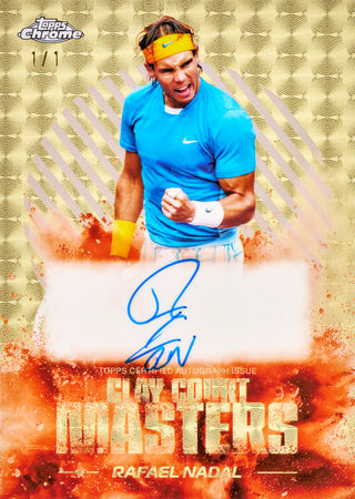 PREORDER: 2026 Topps Chrome Tennis Hobby Box (September 30th)