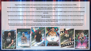 2026 Topps Chrome WWE Wrestling Mega Box