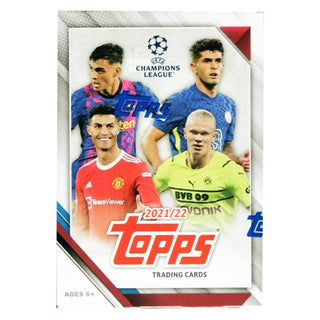 2021/22 Topps UEFA Champions League Collection Soccer 7-Pack Blaster Box