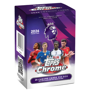 2026 Topps Chrome® Premier League Value Box - Pre Order (Early February)