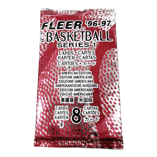 1996-97 Fleer Basketball Series 1 International Retail Pack