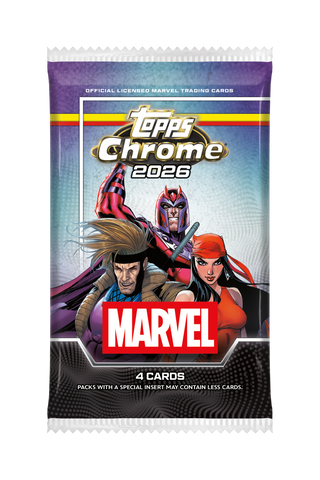 PREORDER 2026 Topps Chrome® Marvel Comics - Value Box
