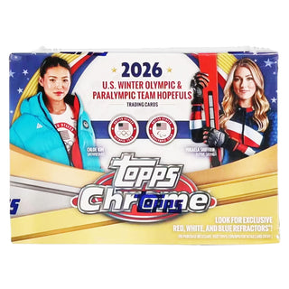 2026 Topps Chrome U.S. Olympics Blaster Box
