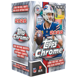PREORDER: 2026 Topps Chrome® Football - Value Box (Release 18th November 4pm )