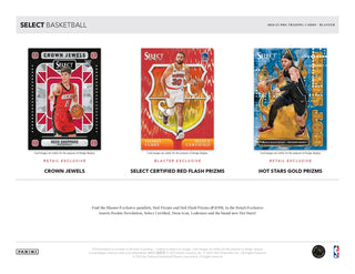 2024-25 Panini Select Basketball 6-Pack Blaster Pack