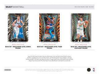 2024-25 Panini Select Basketball 6-Pack Blaster Pack