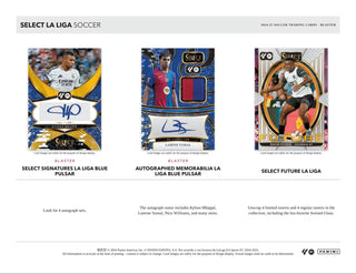 2024/25 Panini Select La Liga Soccer Blaster Box