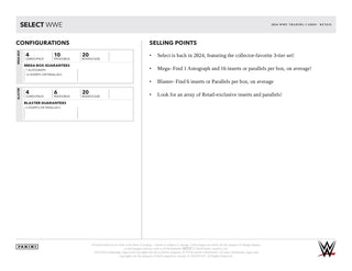2024 Panini Select WWE Wrestling 6-Pack Hobby Blaster Box