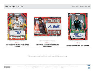 2025-26 Panini Prizm FIFA Soccer 6-Pack Blaster Box - Pre Order