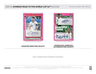 2025-26 Panini Donruss Road to World Cup Soccer Fat Pack