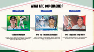 2025 Topps Chrome Platinum '55 Baseball Hobby Box