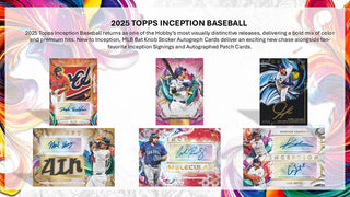 PREORDER: 2025 Topps Inception Baseball Hobby Box