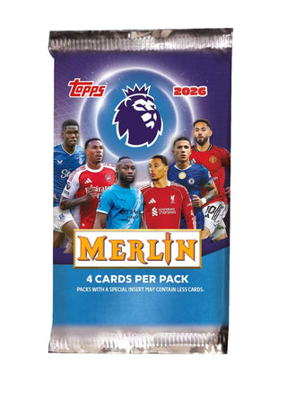 2025/26 Topps Merlin Premier League EPL Soccer Blaster Box