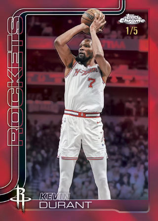PREORDER: 2025/26 Topps Chrome Update Series Basketball Hobby Box (ETA August 6)