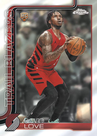 PREORDER: 2025/26 Topps Chrome Update Series Basketball Hobby Box (ETA August 6)