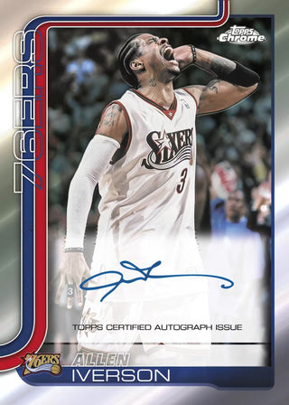 PREORDER: 2025/26 Topps Chrome Update Series Basketball Hobby Box (ETA August 6)