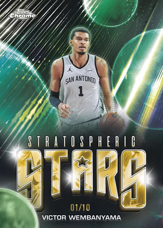 PREORDER: 2025/26 Topps Chrome Update Series Basketball Hobby Box (ETA August 6)