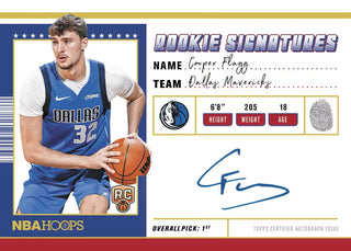 2025-26 Topps Hoops Basketball Hobby Jumbo Box