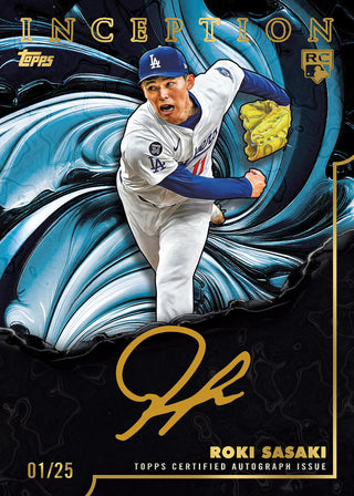 PREORDER: 2025 Topps Inception Baseball Hobby Box