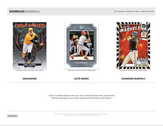 2025 Panini Donruss Baseball 6-Pack Hobby Blaster Box