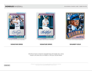 2025 Panini Donruss Baseball 6-Pack Hobby Blaster Box