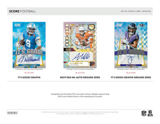 2025 Panini Score Football Blaster Box