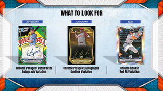 PREORDER:  2026 Bowman Chrome Baseball Hobby Box (9th Sept)