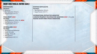 PREORDER:  2026 Bowman Chrome Baseball Hobby Box (9th Sept)