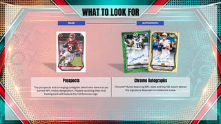 PREORDER:  2026 Topps Bowman Football Hobby Box (ETA 12th Oct)