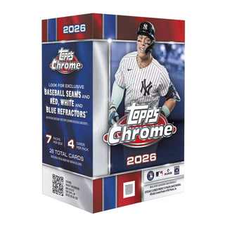 PREORDER: 2026 Topps Chrome Baseball Value Box (PREORDER ETA JULY 22)