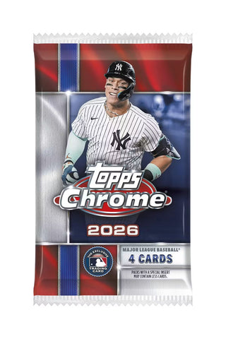 PREORDER: 2026 Topps Chrome Baseball Value Box (PREORDER ETA JULY 22)