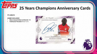 PREORDER:  2026/27 Topps Premier League EPL Soccer Value Box (17 Sept 4pm)