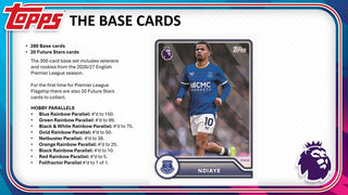 PREORDER:  2026/27 Topps Premier League EPL Soccer Value Box (17 Sept 4pm)