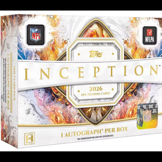 PREORDER:  2026 Topps Inception Football Hobby Box (Release 6 Nov 4pm)