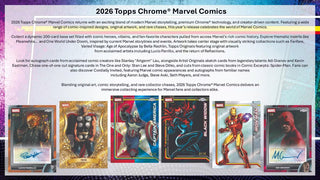 PREORDER :  2026 Marvel Comics Chrome - Hobby