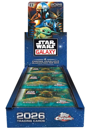 PREORDER:  2026 Topps Star Wars Chrome Galaxy Hobby