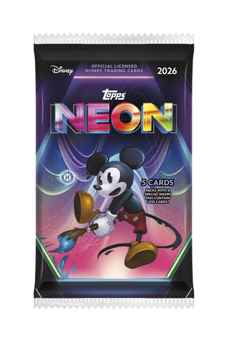 2026 Topps Disney Neon Hobby Box