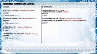 PREORDER:  2026 Topps Holiday Baseball Mega Box (October 21 - Delayed)