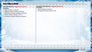 PREORDER:  2026 Topps Holiday Baseball Mega Box (October 21 - Delayed)