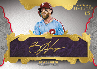 PREORDER: 2026 Topps Five Star Baseball Hobby Box (Release 28th Oct 4pm)