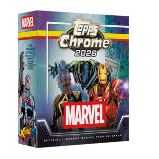 PREORDER 2026 Topps Chrome® Marvel Comics - Mega Box