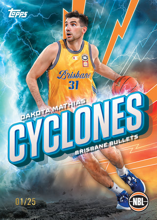 Preorder 25th June:  2025-26 Topps NBL Basketball - Hobby Box