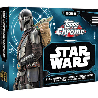 PREORDER: 2026 Topps Star Wars Chrome Breakers Delight Box (Sept 30 2026. 4pm)