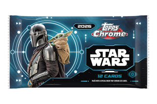 PREORDER: 2026 Topps Star Wars Chrome Breakers Delight Box (Sept 30 2026. 4pm)