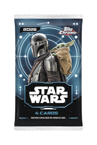 PREORDER: 2026 Topps Star Wars Chrome Value Box (Sept 30 2026)