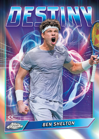 PREORDER: 2026 Topps Chrome Tennis Hobby Box (September 30th)
