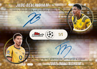 PREORDER 25th June: 2025/26 Topps® Finest UEFA Club Competitions Soccer Hobby Box