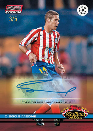 PREORDER:  2025/26 Topps Stadium Club Chrome UEFA Champions League Soccer Hobby Box (4th Nov 2026 4pm)