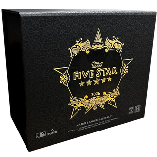 PREORDER: 2026 Topps Five Star Baseball Hobby Box (Release 28th Oct 4pm)