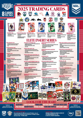 2025 NRL Elite USA Edition Sealed Packet